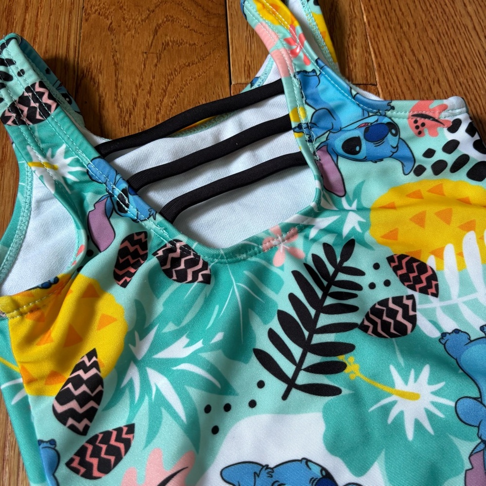 Disney Stitch One Piece Bathing Suit - Picture 5 of 7